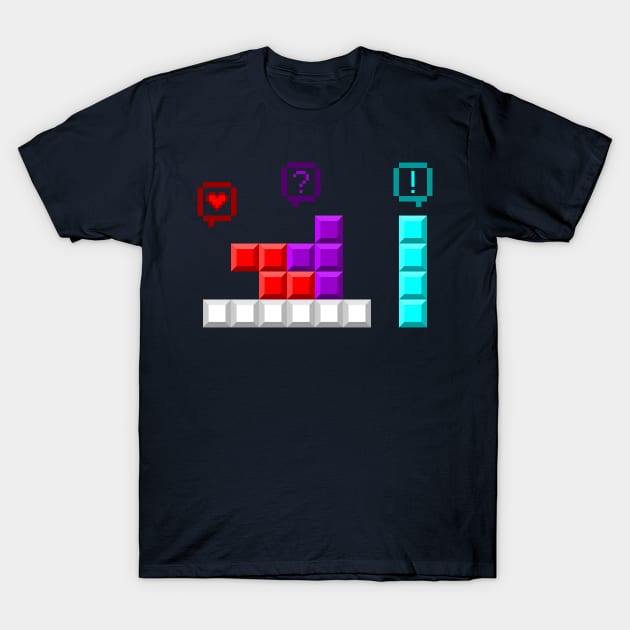 Infidel Blocks T-Shirt by emodist